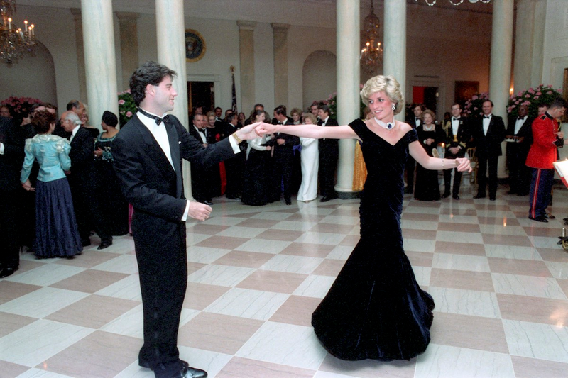 Illustration for article titled Decades before Dancing With The Stars, Princess Di danced with a lot of stars